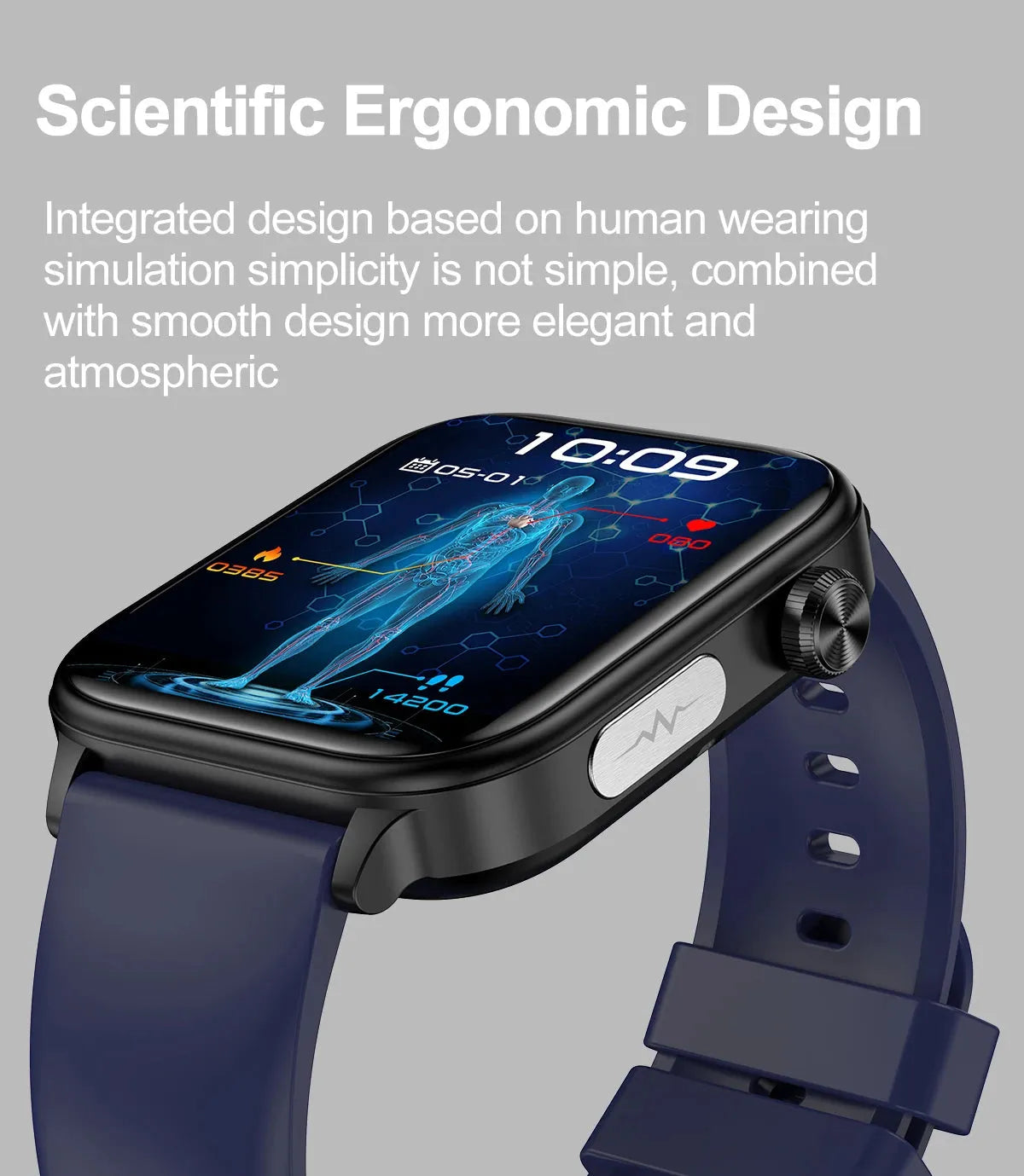 AI Diagnostic Detector Smart Watch Women Blood Lipid and Uric Acid Body Composition Test Women Menstrual Health Tracker 2025 New Wesley store