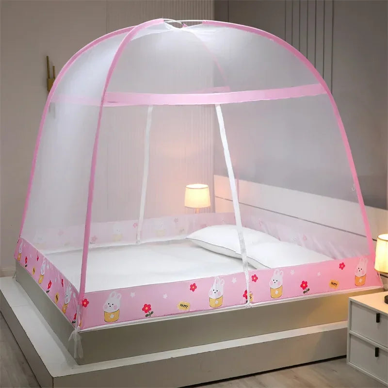 Breathable Mosquito Net Pop Up Double Door Tent for Summer Camping Bedroom Foldable Student Dormitory Mosquiteros Para Cama 모기