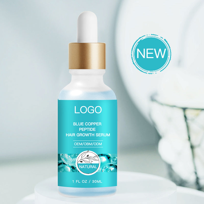 Hair Growth Serum Hair Care Line GHK-CU Blue Copper Peptide Hair Growth Serum