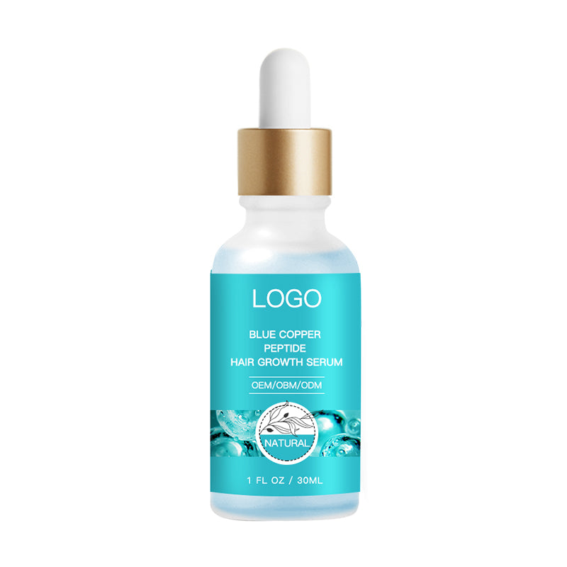 Hair Growth Serum Hair Care Line GHK-CU Blue Copper Peptide Hair Growth Serum