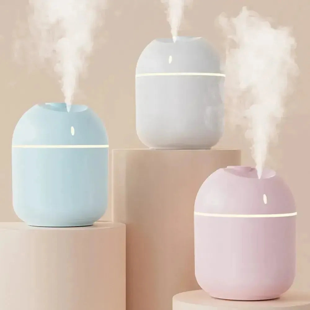 270ML Air Humidifier Cool Mist Aroma Diffuser LED Night Light  power-off protect USB Humidificador For Home Office Wesley store