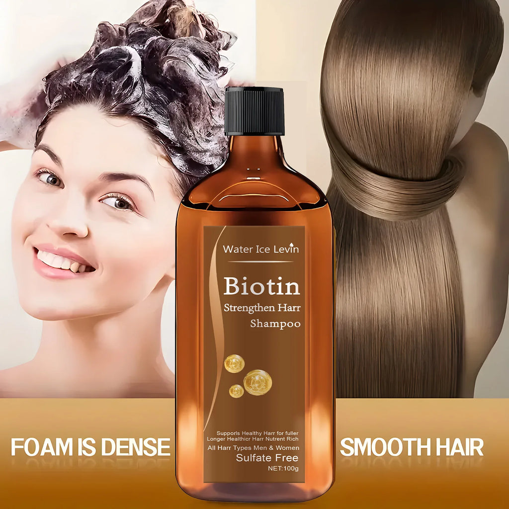 Biotin Hair Growth Shampoo Anti-Hair Loss Treatment for Men Women