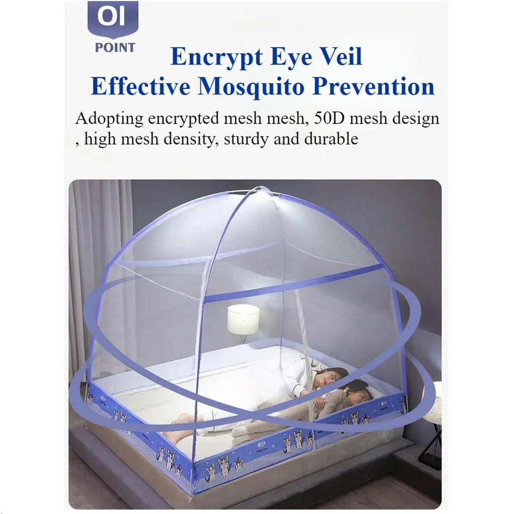 Breathable Mosquito Net Pop Up Double Door Tent for Summer Camping Bedroom Foldable Student Dormitory Mosquiteros Para Cama 모기