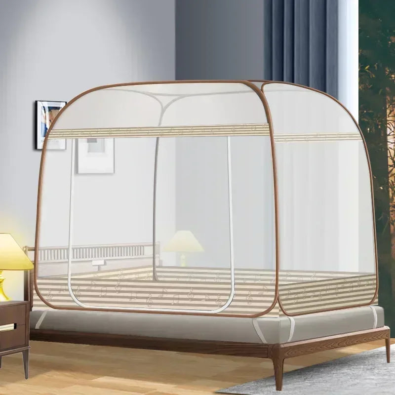 Simple Mosquito Net Portable Camping Tent Single Double Bed Canopy for Adult Foldable Bunk Mesh Net Breathable Mosquito Net아기침대