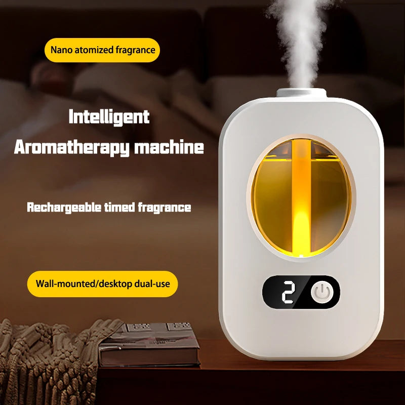 Automatic Diffuser Aromatherapy Machine Air Fragrance Air Freshener Toilet Bathroom Aroma Essential Oil Dispenser Humidifier Wesley store