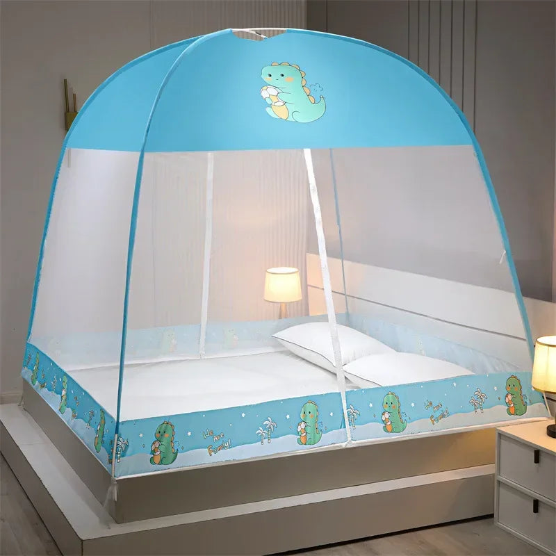 Breathable Mosquito Net Pop Up Double Door Tent for Summer Camping Bedroom Foldable Student Dormitory Mosquiteros Para Cama 모기