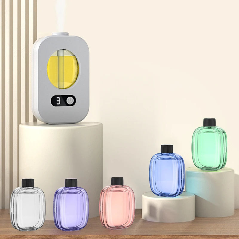 Automatic Diffuser Aromatherapy Machine Air Fragrance Air Freshener Toilet Bathroom Aroma Essential Oil Dispenser Humidifier Wesley store
