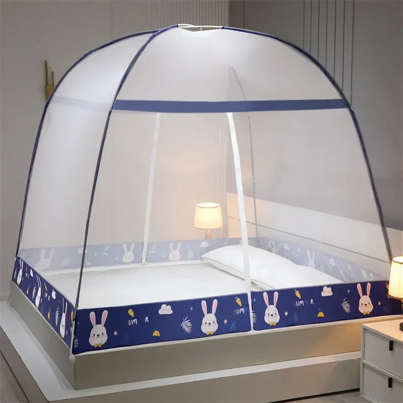 Breathable Mosquito Net Pop Up Double Door Tent for Summer Camping Bedroom Foldable Student Dormitory Mosquiteros Para Cama 모기