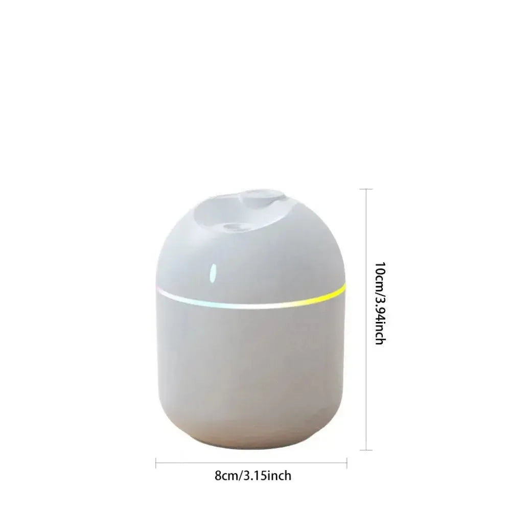 270ML Air Humidifier Cool Mist Aroma Diffuser LED Night Light  power-off protect USB Humidificador For Home Office Wesley store
