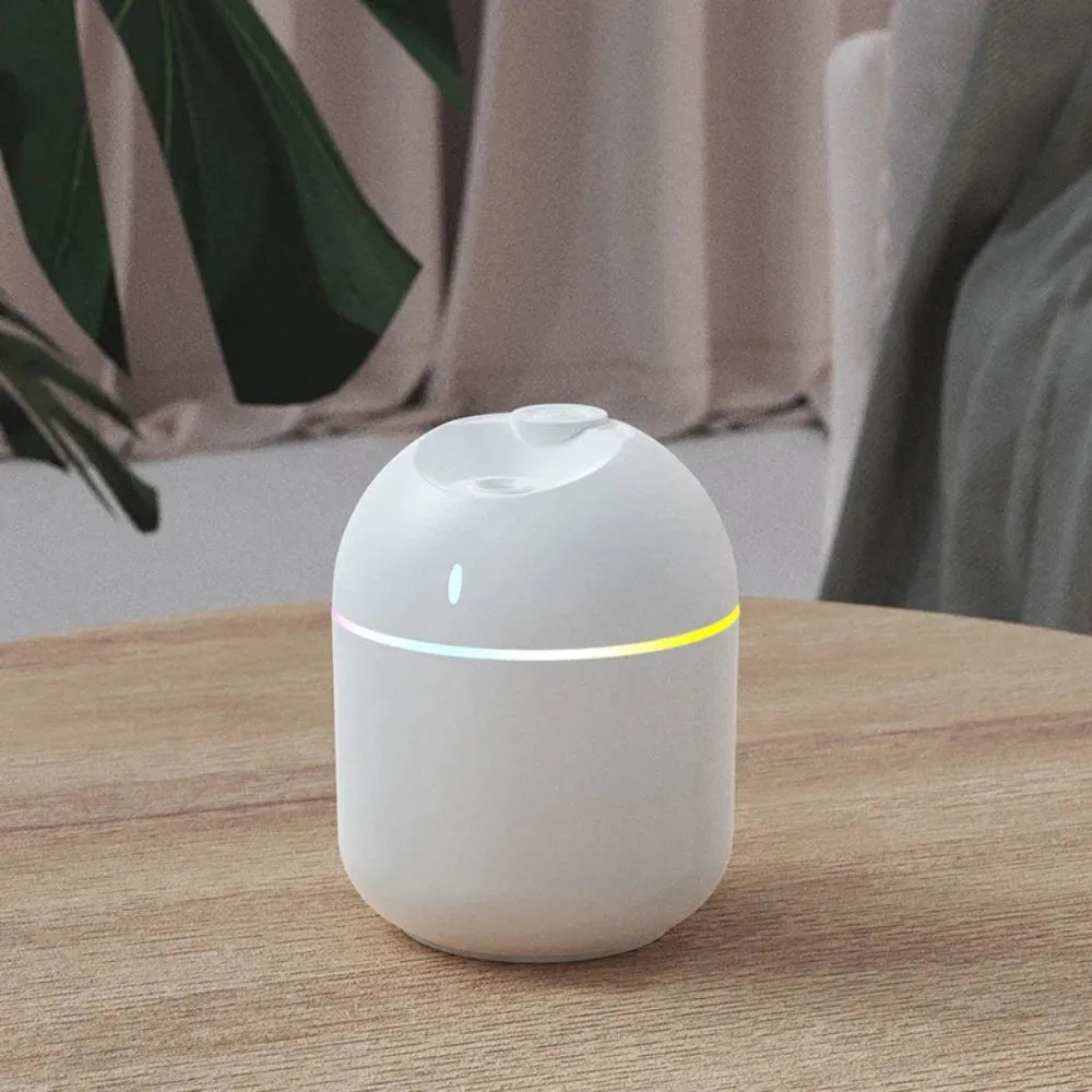 270ML Air Humidifier Cool Mist Aroma Diffuser LED Night Light  power-off protect USB Humidificador For Home Office Wesley store