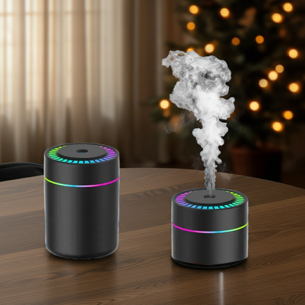 180ML Mini Air Humidifier USB Electric Aroma Diffuser Essential Oil Purifier Aromatherapy Mist Maker Lights For Car Home Bedroom