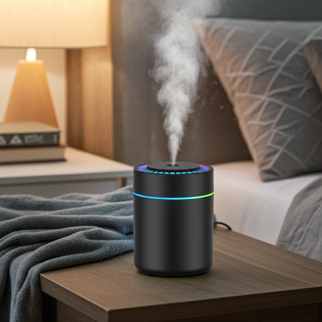 180ML Mini Air Humidifier USB Electric Aroma Diffuser Essential Oil Purifier Aromatherapy Mist Maker Lights For Car Home Bedroom